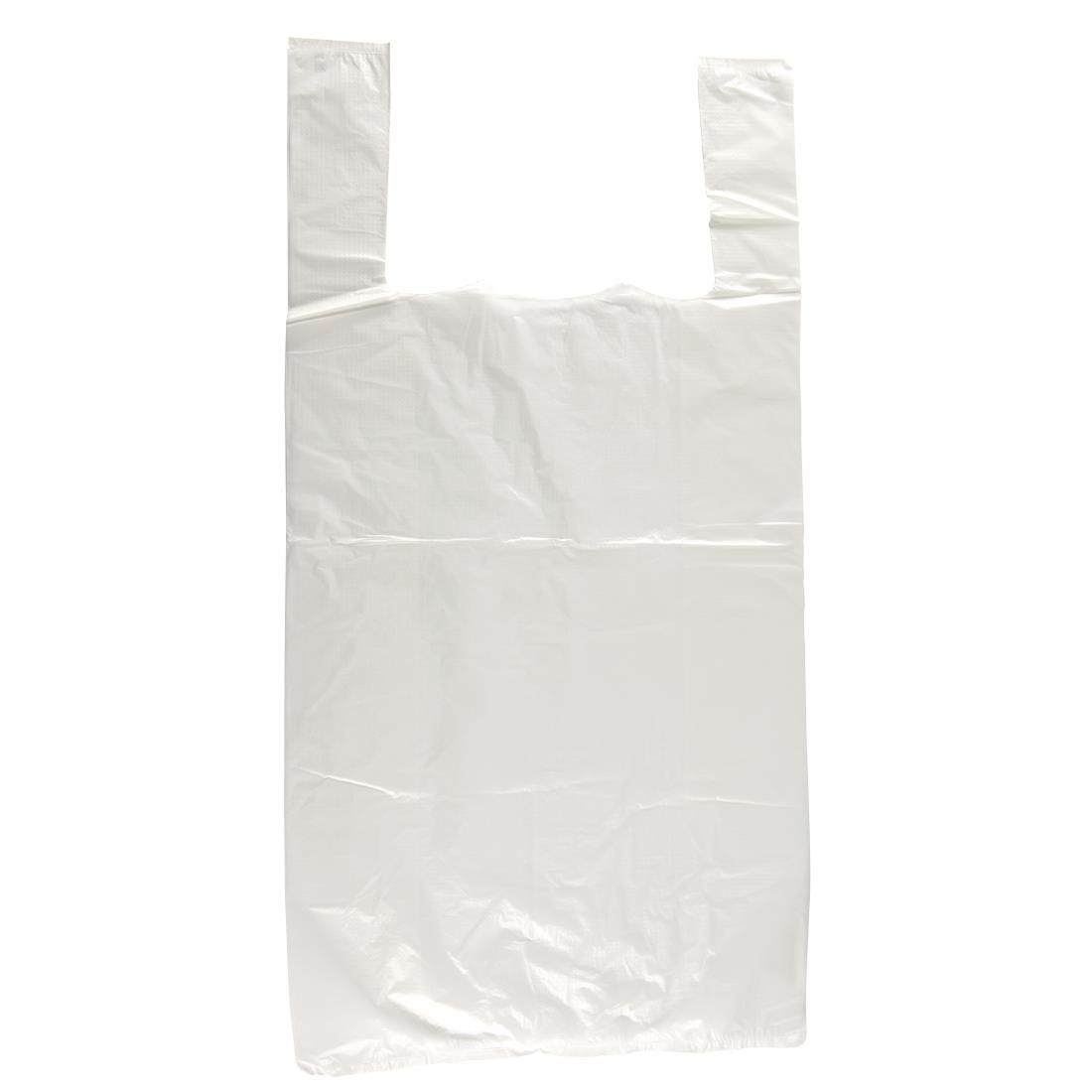 Small White Vest S1 Carriers - 100 Count
