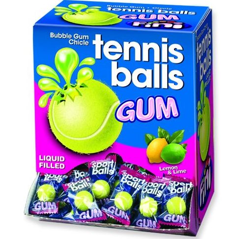 Wholesale Fini Tennis Ball Bubblegum - 200 Count | Bulk Wholesale Sweets