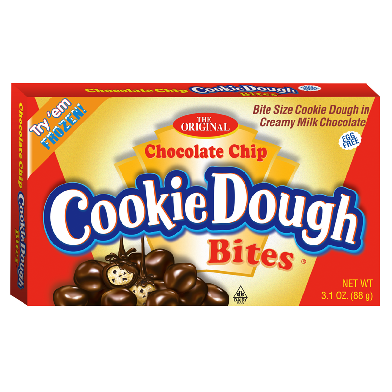Cookie Dough Bites Chocolate Chip Theatre Box - 12 Count