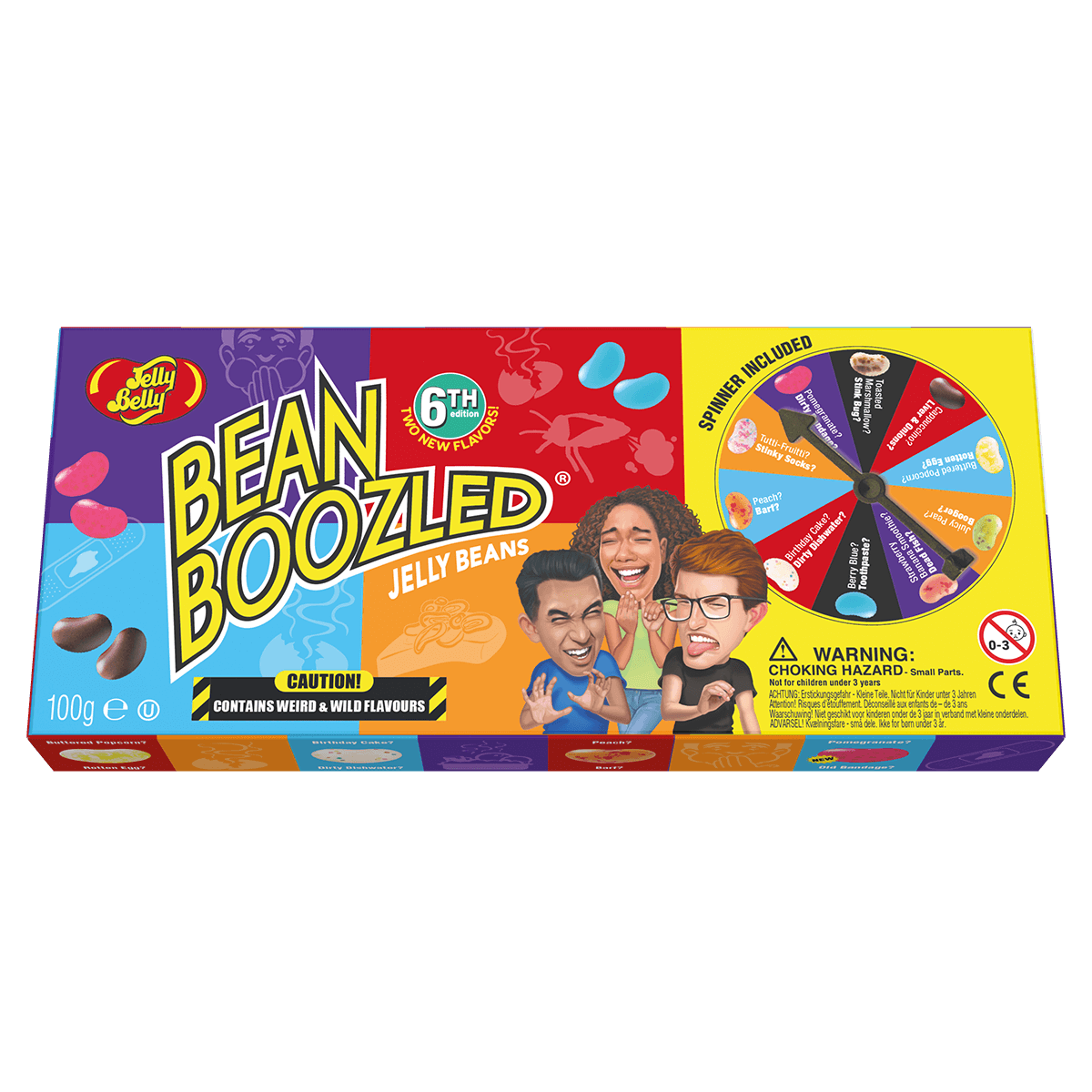 Jelly Belly BeanBoozled Spinner Game - 100g