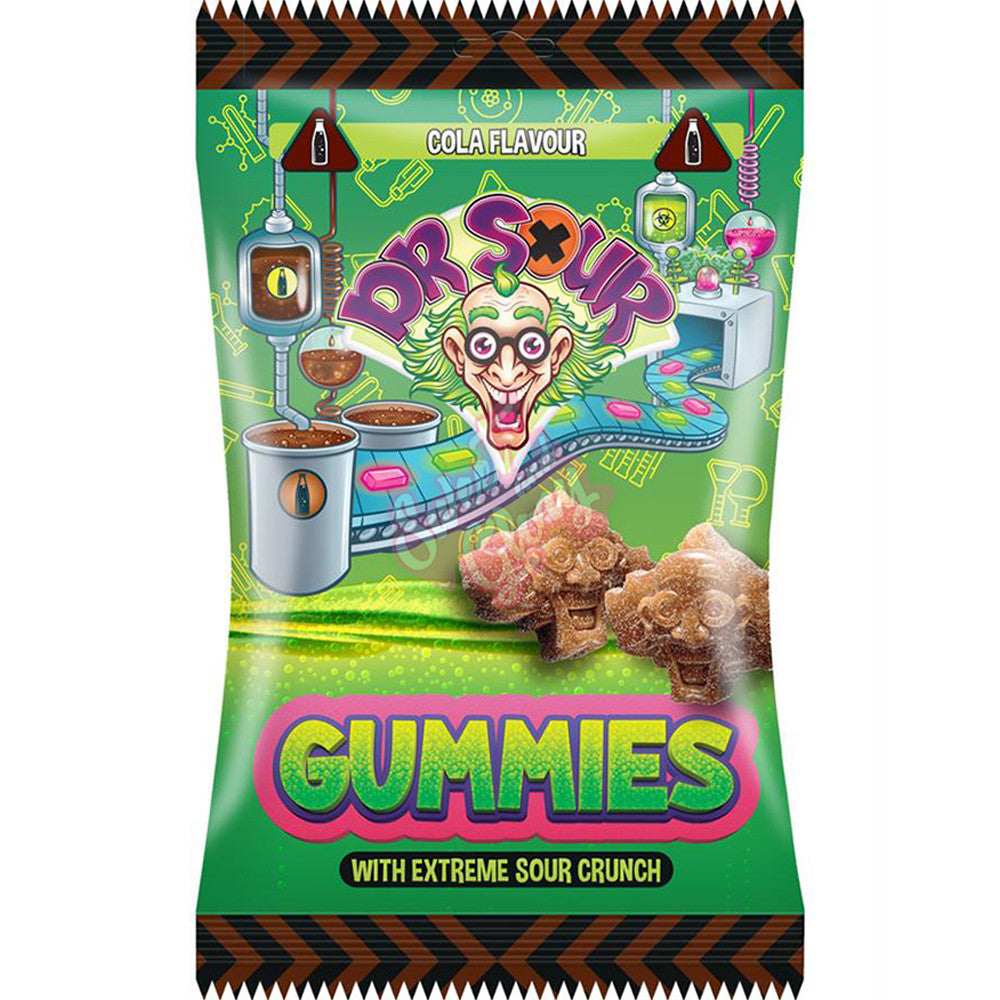 Dr Sour Gummies Cola 200g - 12 Count *BBD 03/2025*