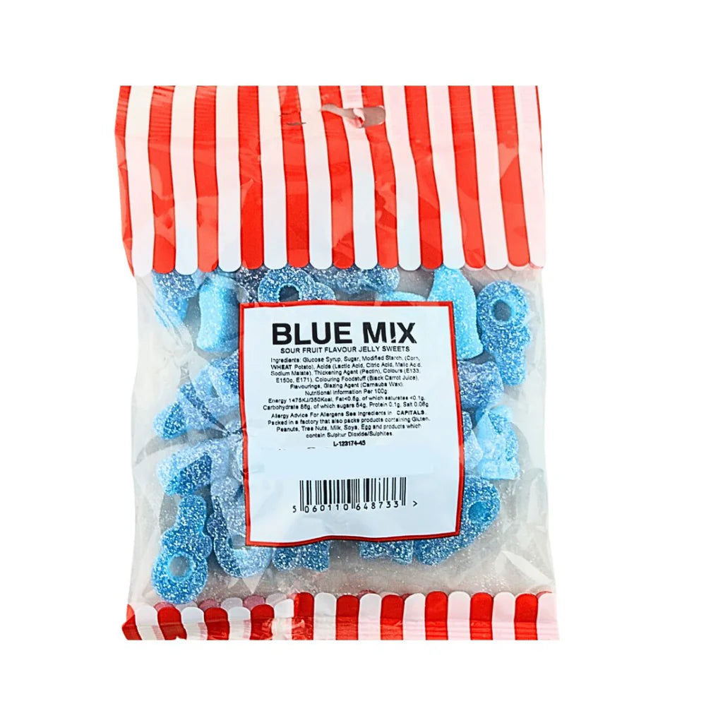 Pre-Packed Blue Sweet Mix 140g - 24 Count