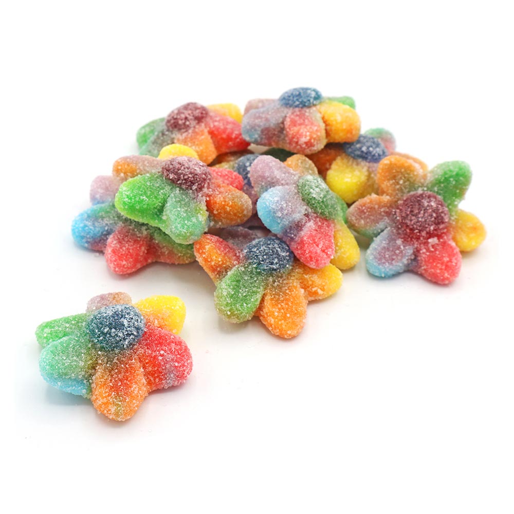 Dulce Plus Multicolour Rainbow Sour Flower - 2kg