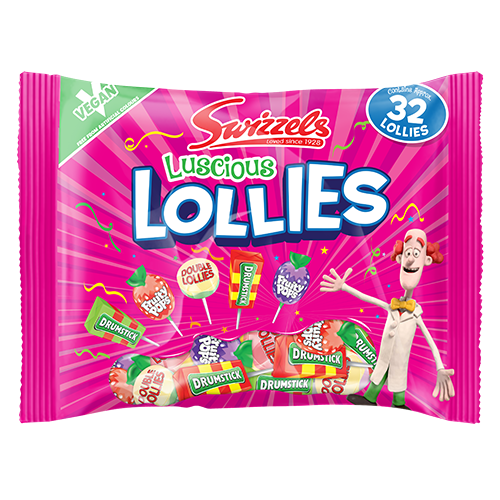 Swizzels Luscious Lollies Bag 354g - 10 Count