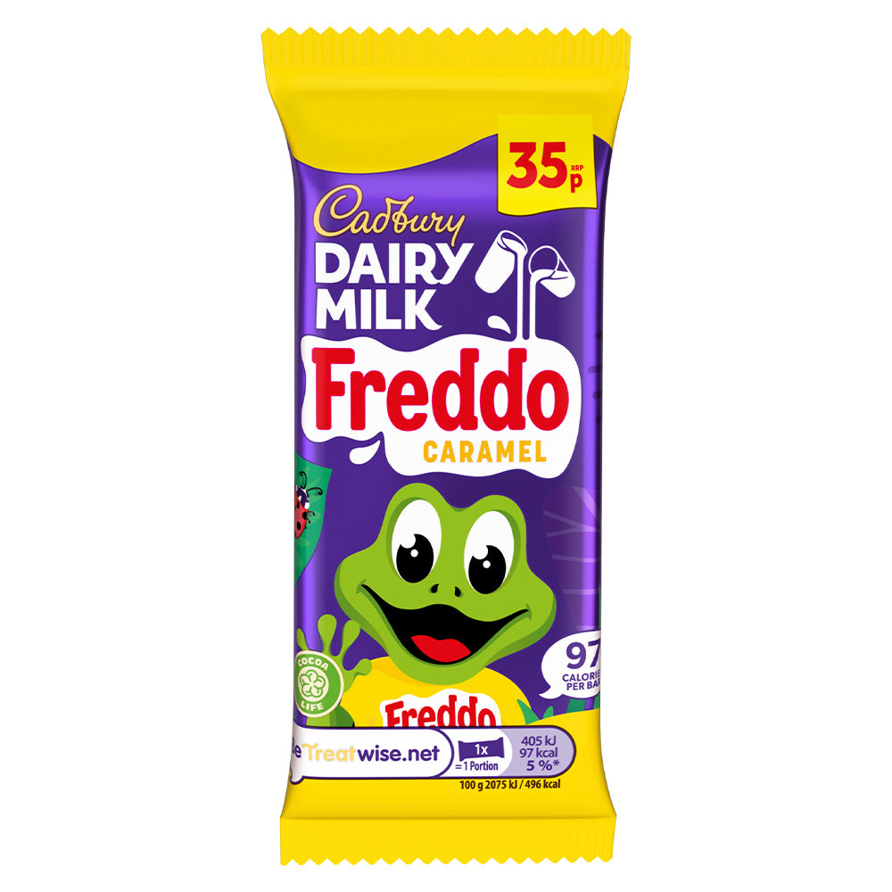 Cadbury Dairy Milk Caramel Freddo PM - 60 Count