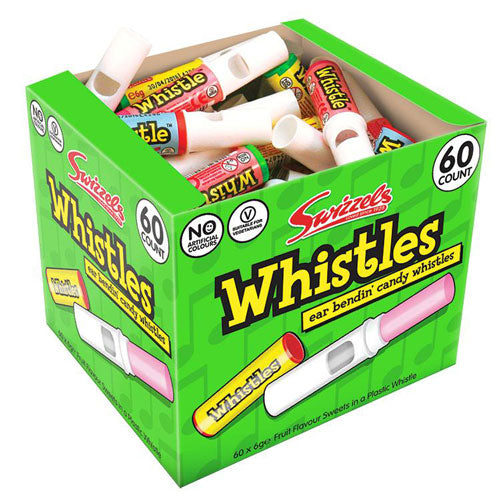 Swizzels Matlow Candy Whistles - 60 Count