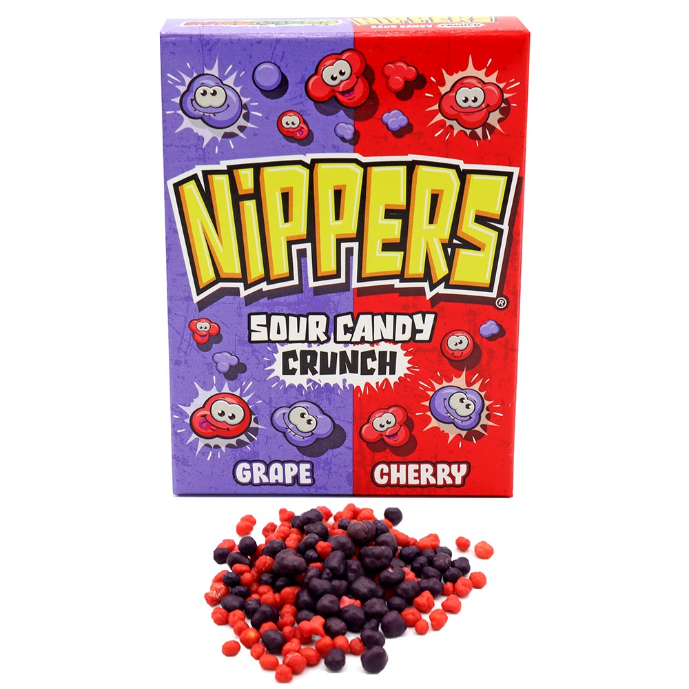 Zed Candy Nippers Grape & Cherry Box 50g - 16 Count