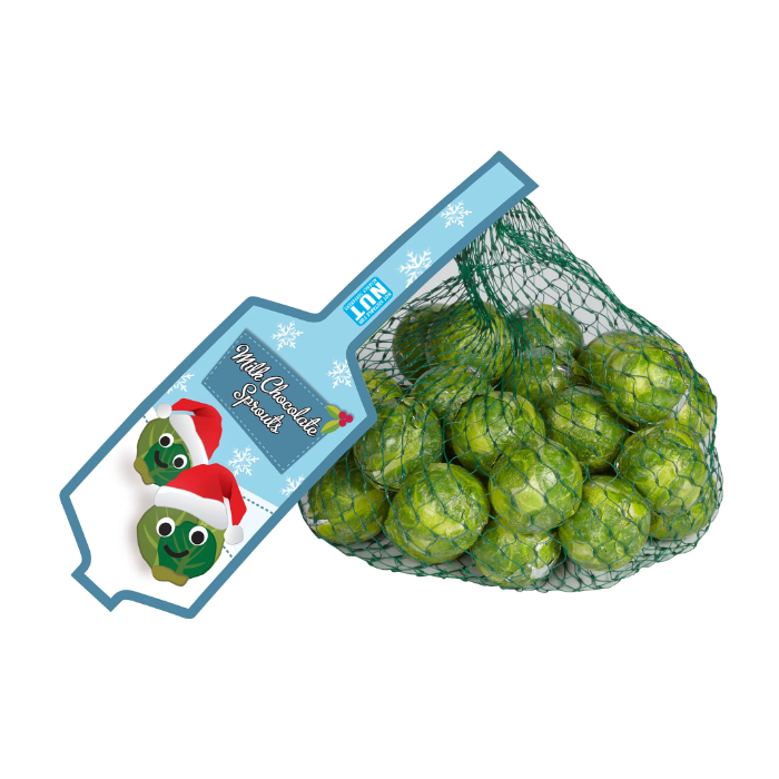 Milk Chocolate Christmas Sprouts 80g - 27 Count