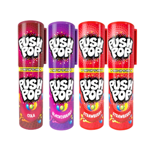 Topps Candy Push Pops - 20 Count