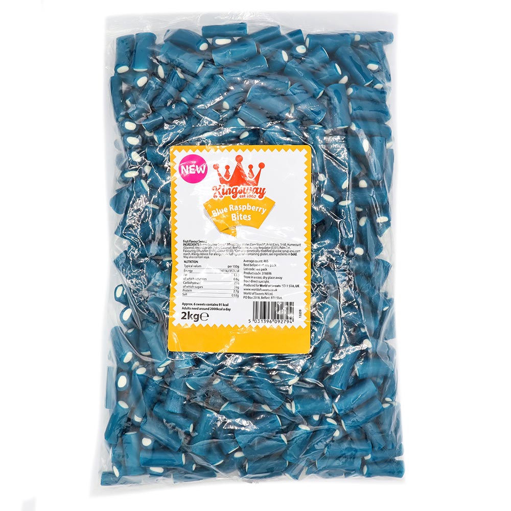 Kingsway Blue Raspberry Bites - 2kg