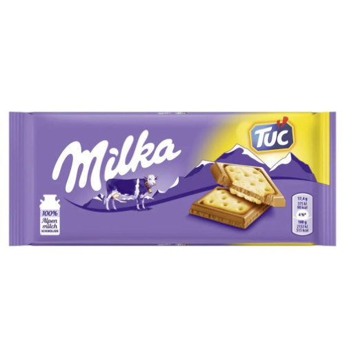 Milka TUC Crackers Chocolate 87g - 18 Count