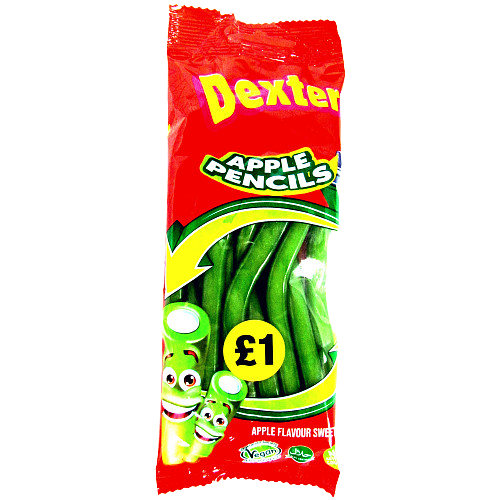 Dexters Apple Pencils £1 PMP 160g - 12 Count