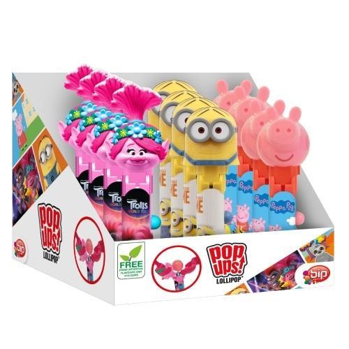 BIP Candy License Pop Ups - 12 Count