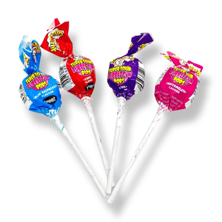 Wholesale Warheads Super Sour Bubblegum Pops - 100 Count | Bulk ...