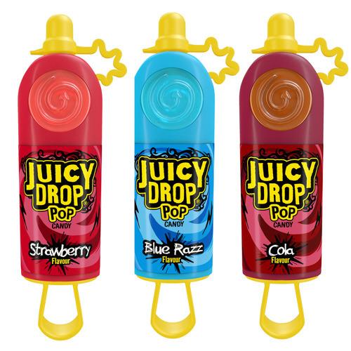 Topps Candy Juicy Drop Pops - 12 Count