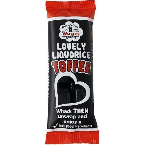 Walkers Liquorice Toffee - 24 x 50g