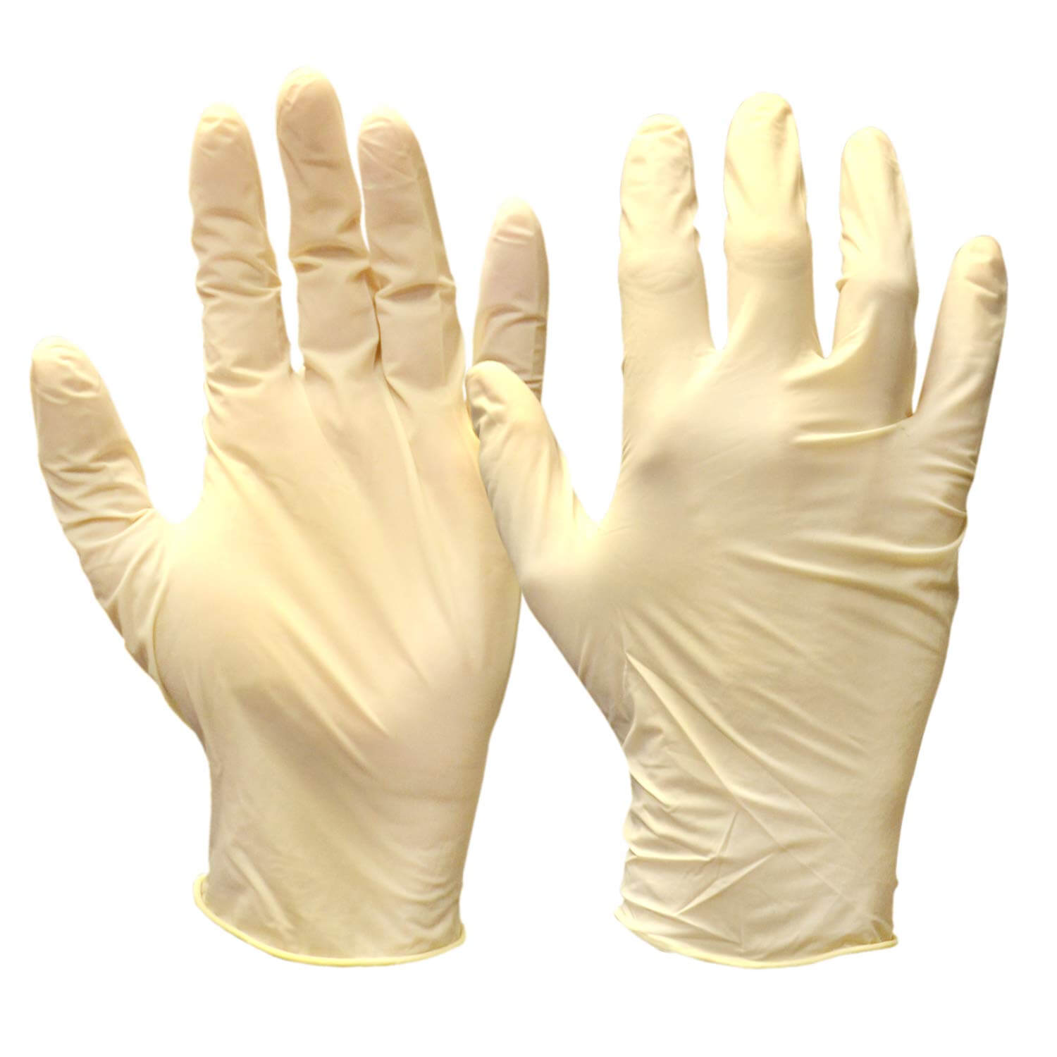 Powdered Large Latex Gloves - 100 Count