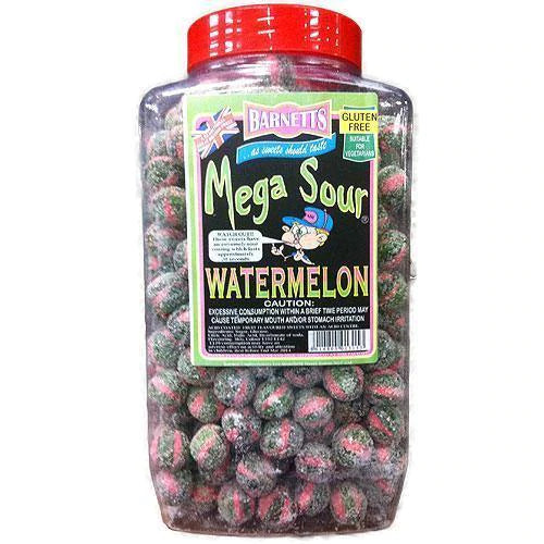 Wholesale Barnett's Mega Sour Watermelon - 3kg | Bulk Wholesale Sweets